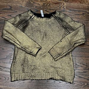 Design lab gold sweater, never worn.